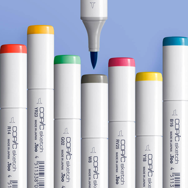 Copic Marker Sketch - 1 قطعة اليابان كوبيك ماركر الجيل