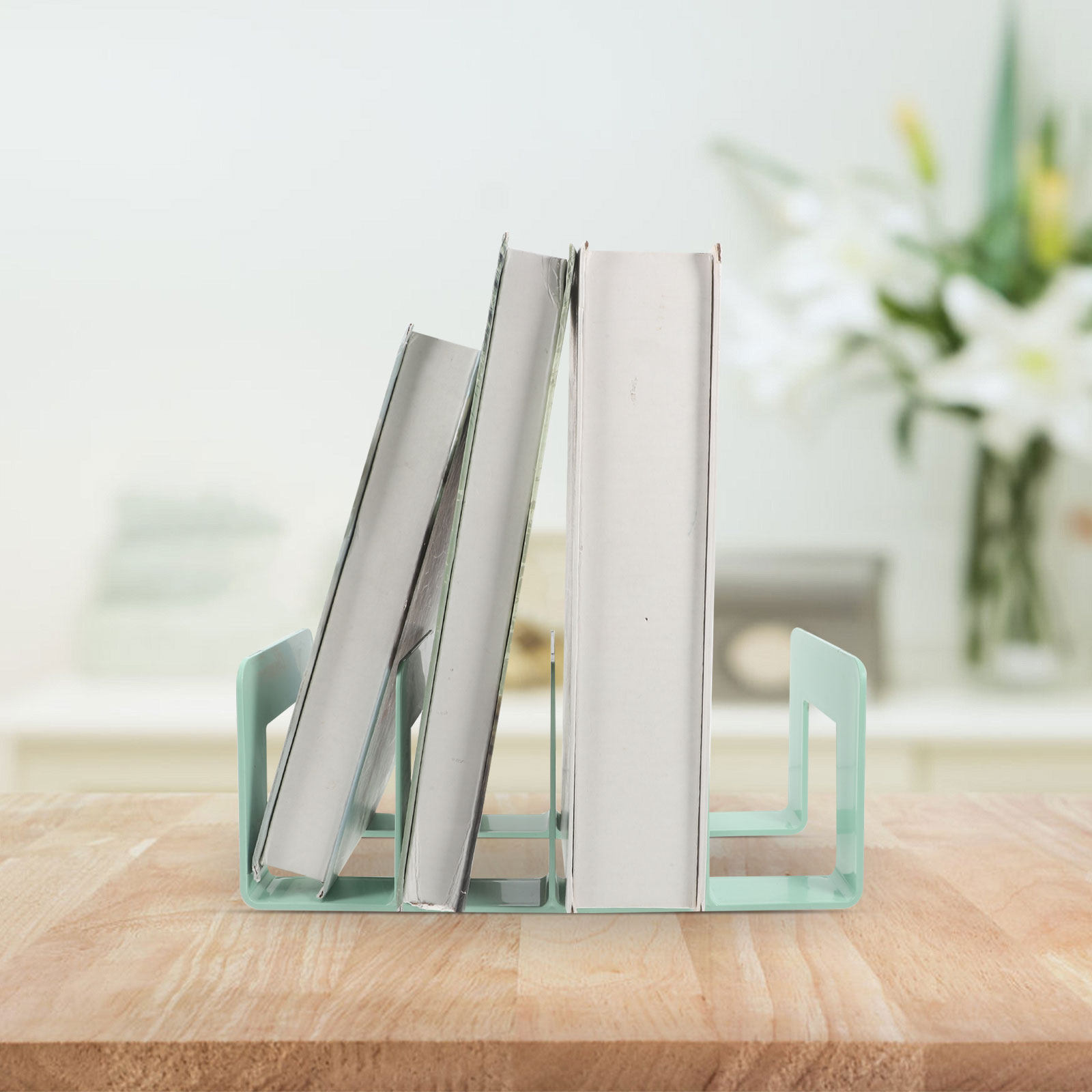 منظم كتب مكتبي، رف مجلات وملفا - مراجعة Magazine Holder Rack وسعره