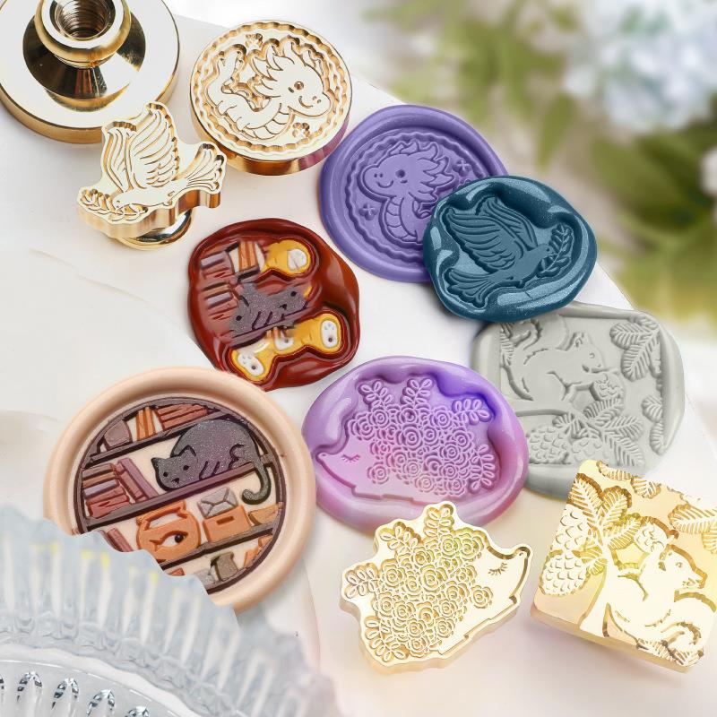 الحيوان النباتية ختم من الشمع  - مراجعة Wax Seal Stamp Set وسعره