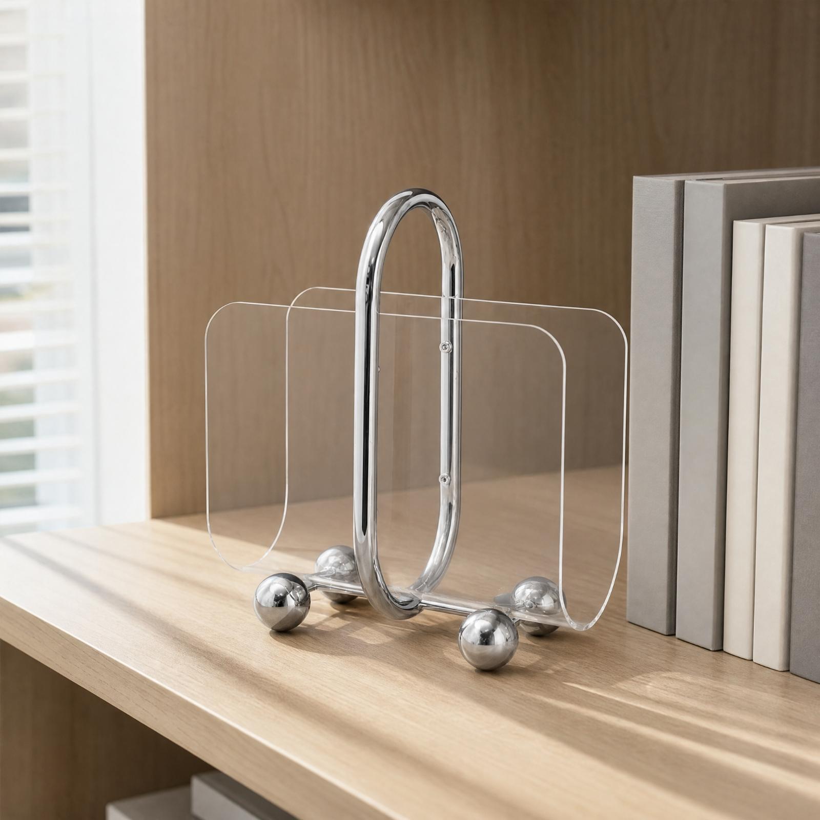 رف مجلات أكريليك، رف كتب شفاف، - مراجعة Magazine Holder Rack وسعره